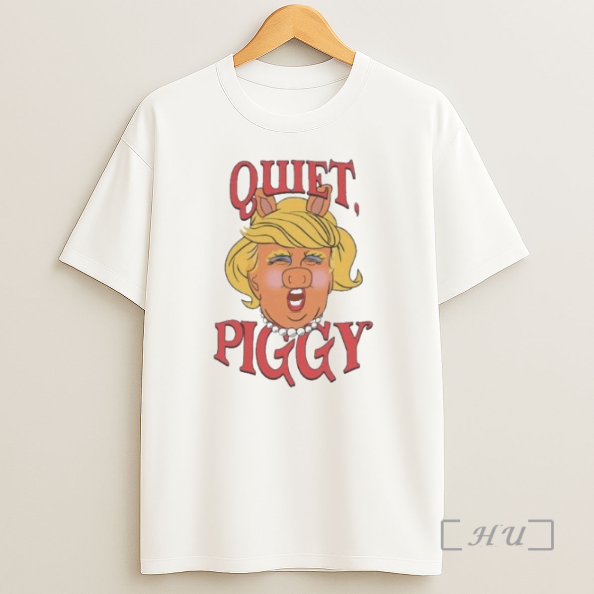 Officials Quiet Piggy Trump Rude Potus 25 47 Premium Shirt Sweatshirt Tee