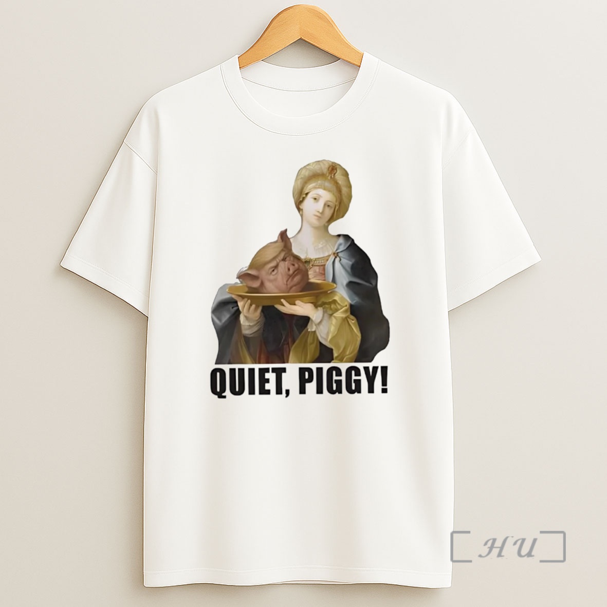 Officials Quiet Piggy Trump Head Serving Meals Premium Shirt Sweatshirt Tee