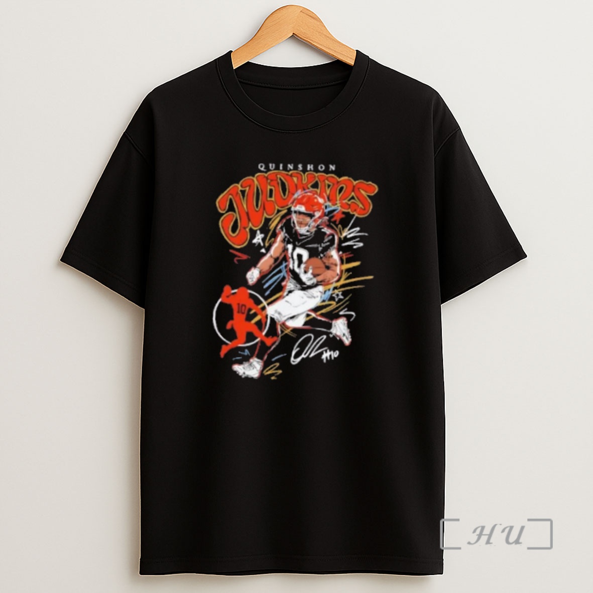 Officials Quinshon Judkins Cleveland Browns Scribble Signature Premium Shirt Sweatshirt Tee