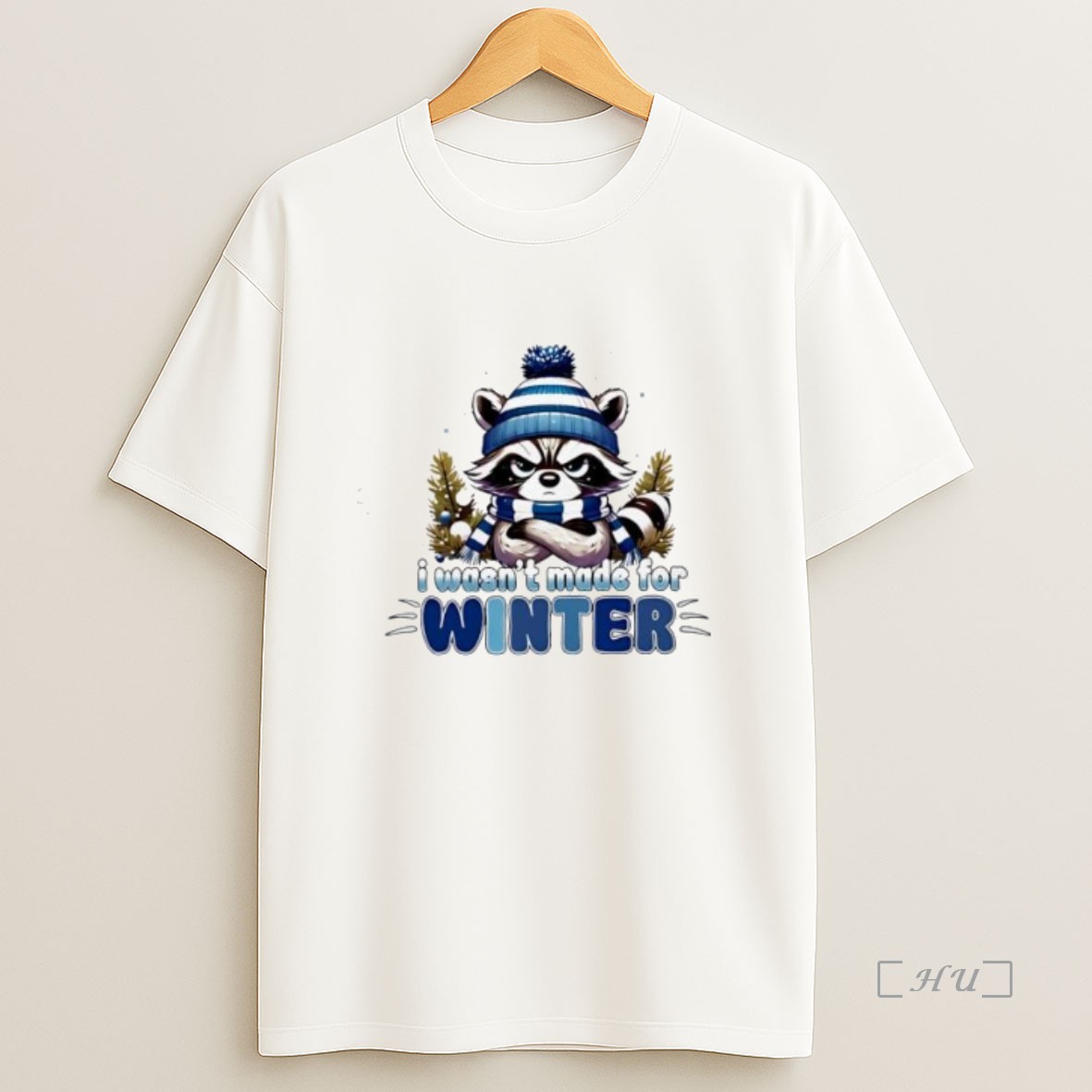 Officials Raccoon I Wasnt Made For Winter Christmas 2025 Premium Shirt Sweatshirt Tee