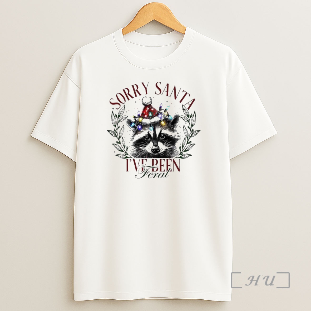 Officials Raccoon Sorry Santa Ive Been Feral Christmas Premium Shirt Sweatshirt Tee