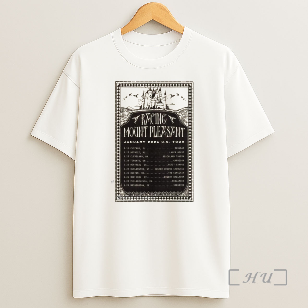 Officials Racing Mount Pleasant January 2026 Us Tour Premium Shirt Sweatshirt Tee
