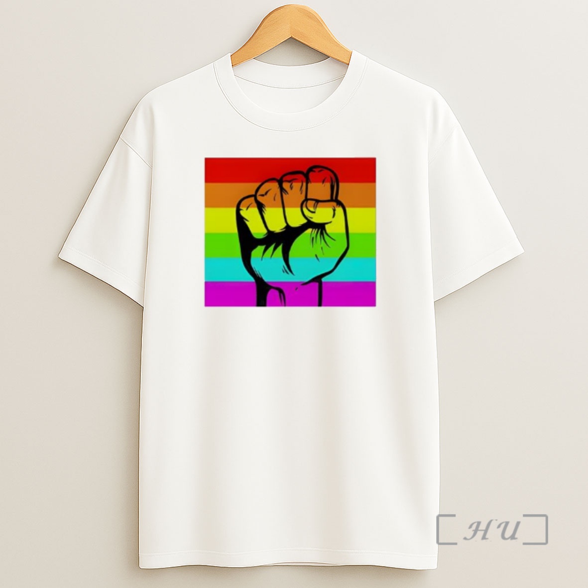 Officials Rainbow Fist Lgbtq Pride Graphic Premium Shirt Sweatshirt Tee