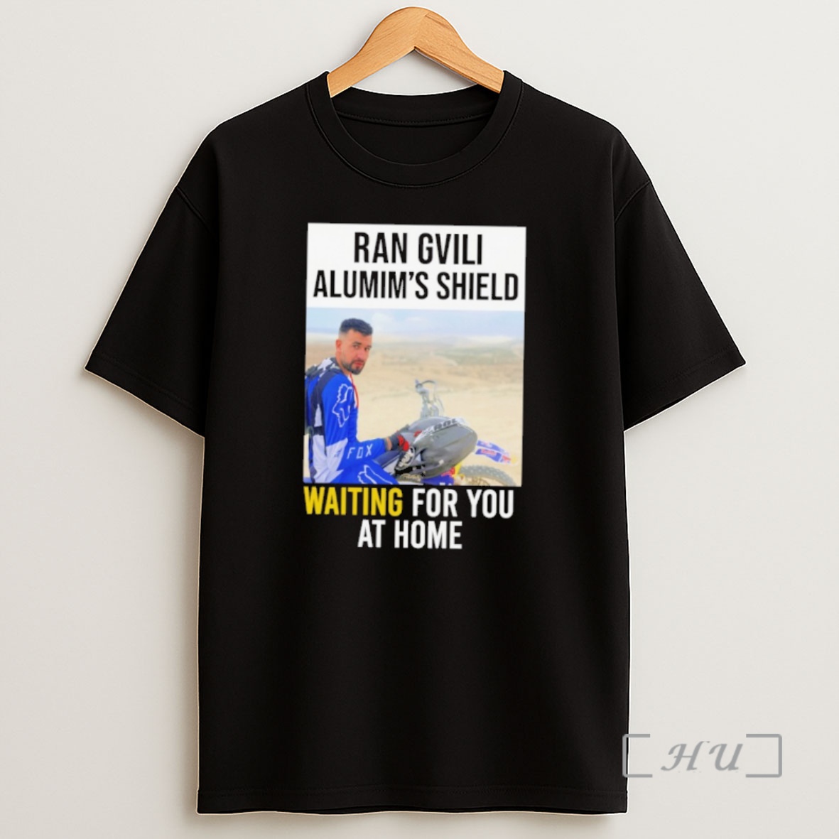 Officials Ran Gvili Alumins Shield Waiting For You At Home Premium Shirt Sweatshirt Tee