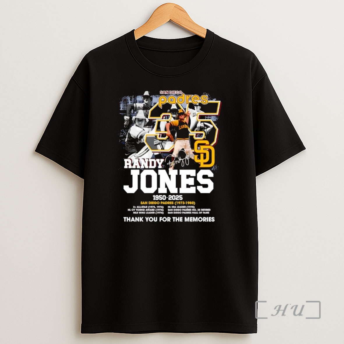 Officials Randy Jones 1950 2025 Sf Padres Thank You For The Memories Premium Shirt Sweatshirt Tee