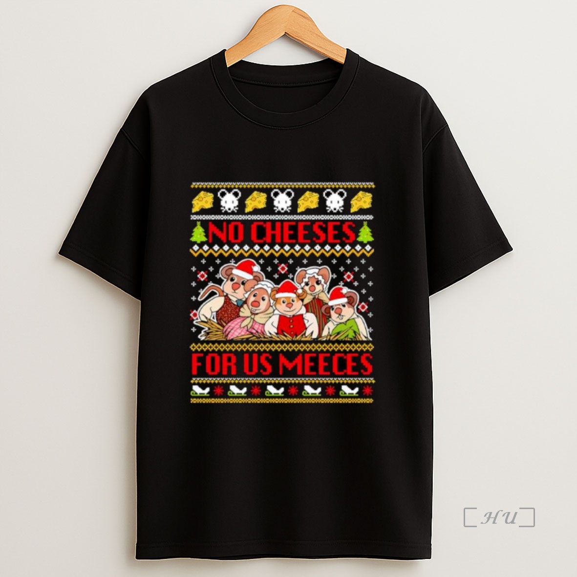 Officials Rats No Cheeses For Us Meeces Ugly Christmas Ornaments Premium Shirt Sweatshirt Tee