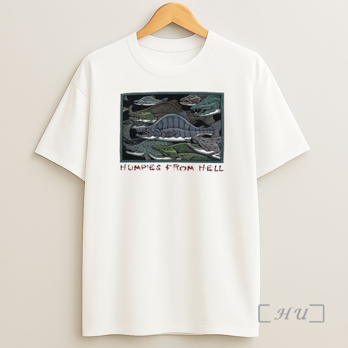 Officials Ray Troll Humpies From Hell Premium Shirt Sweatshirt Tee
