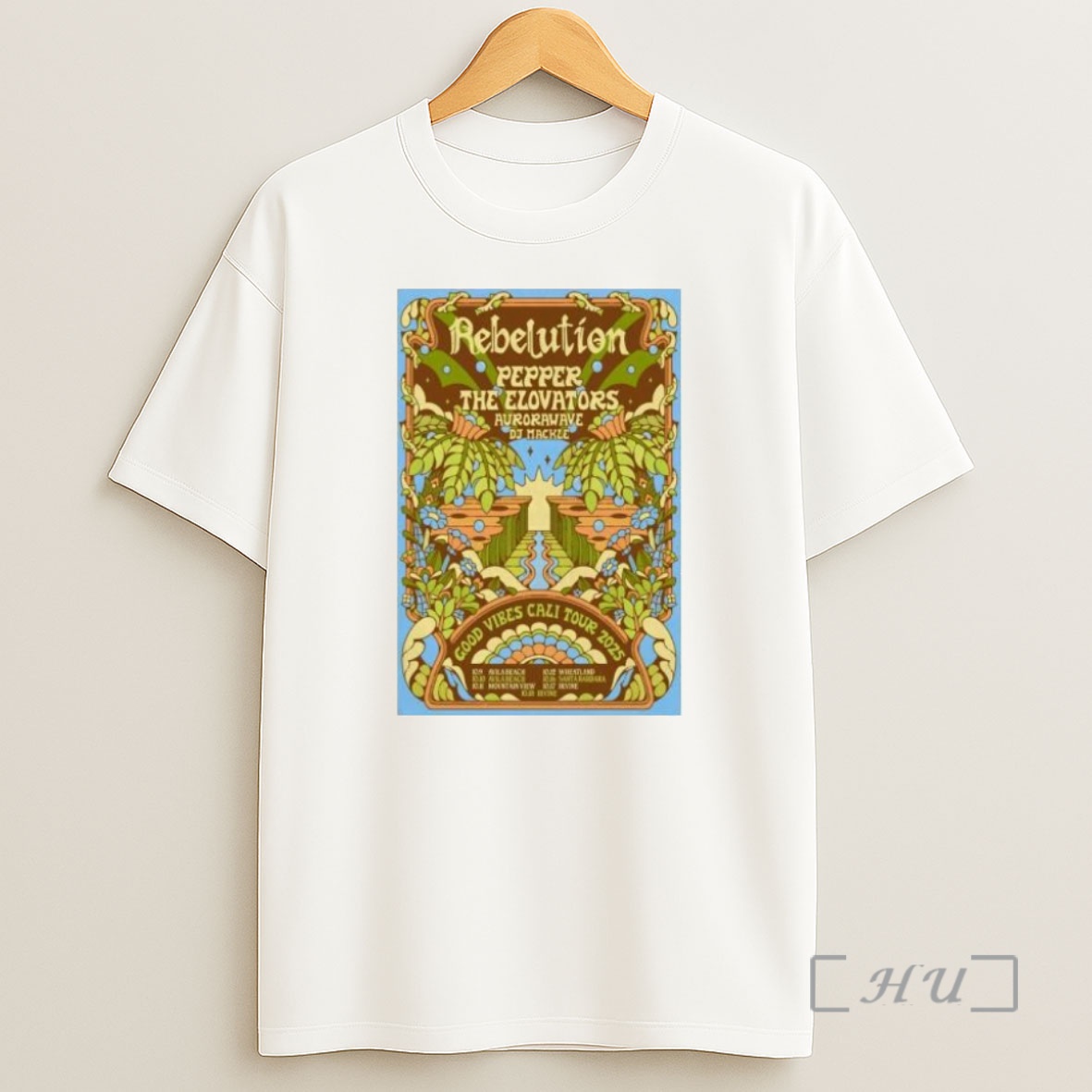 Officials Rebelution Pepper The Elovators Aurorawave Dj Mackle Fall Tour 2025 Premium Shirt Sweatshirt Tee