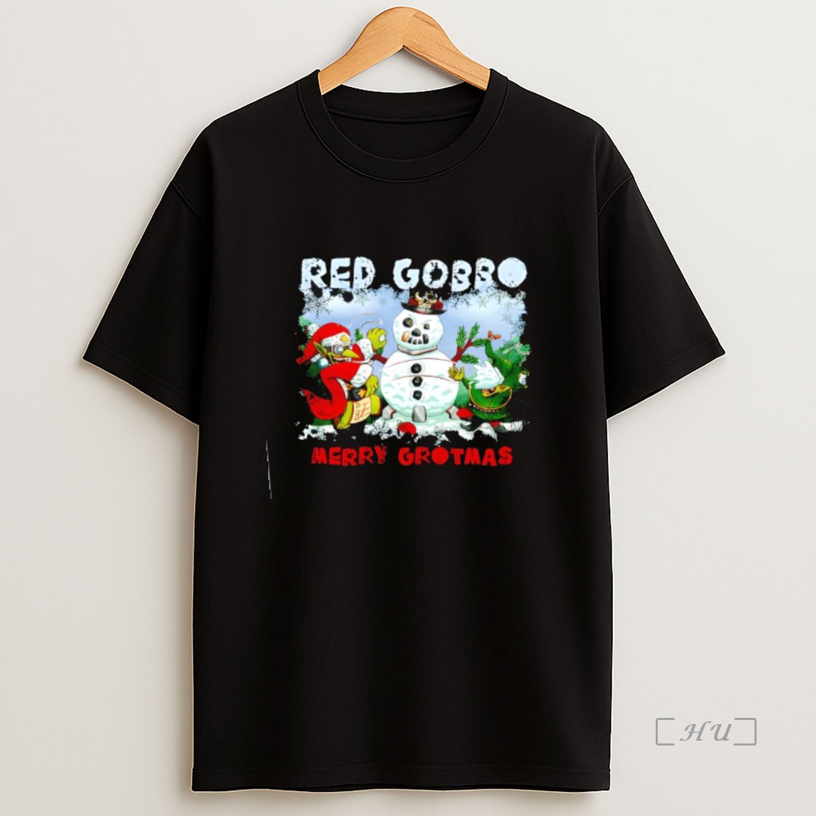 Officials Red Gobbo Merry Grotmas Christmas Premium Shirt Sweatshirt Tee