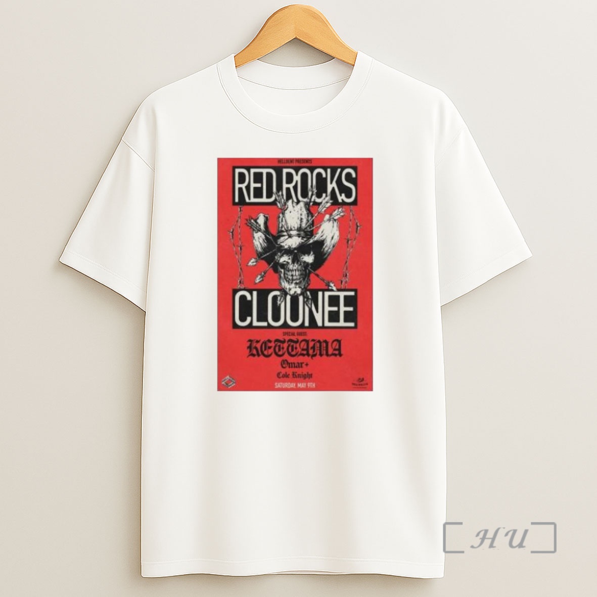 Officials Red Rocks Cloonee Morrison Co Concert May 9 2026 Premium Shirt Sweatshirt Tee