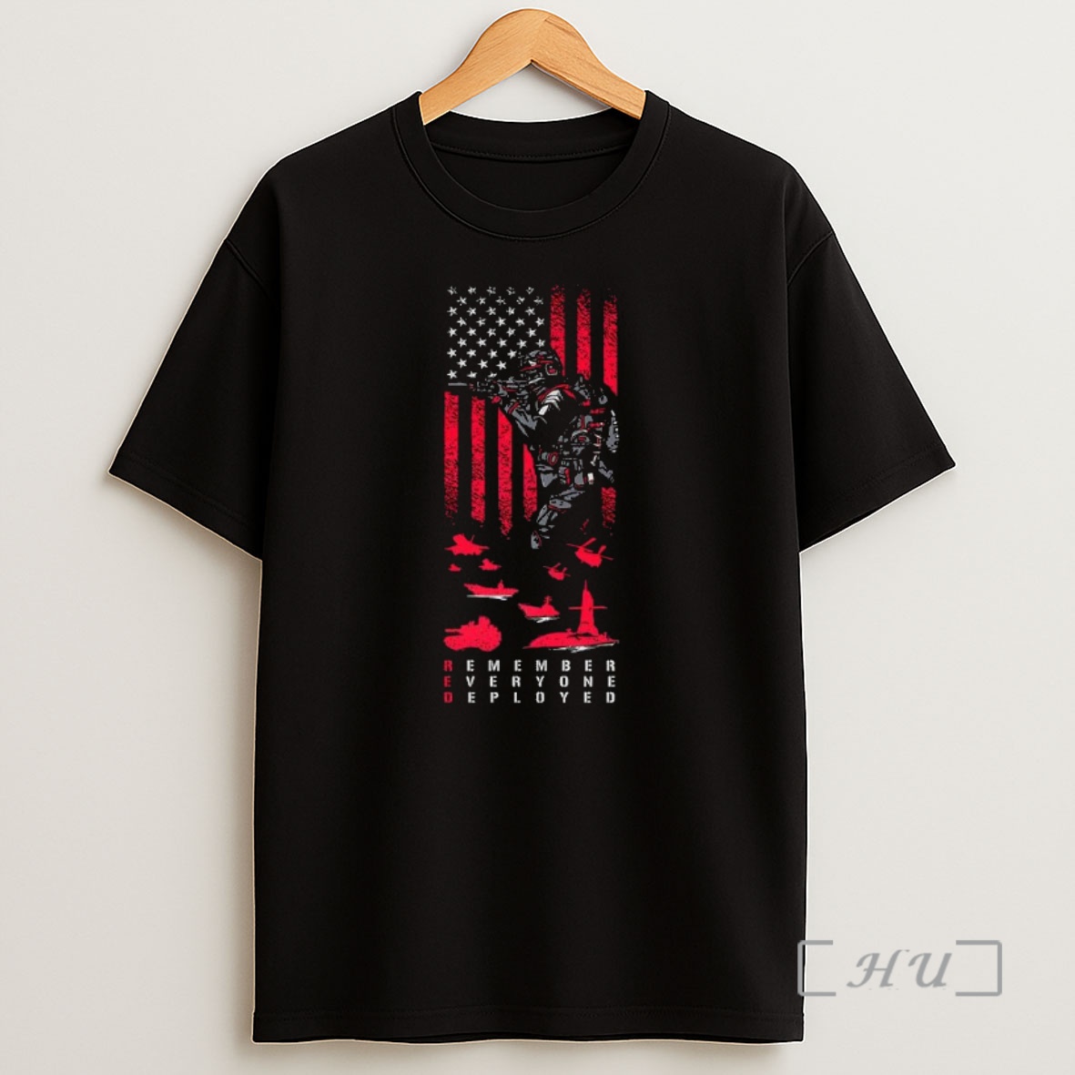 Officials Red Friday Full Soldier Remember Everyone Deployed Flag Premium Shirt Sweatshirt Tee