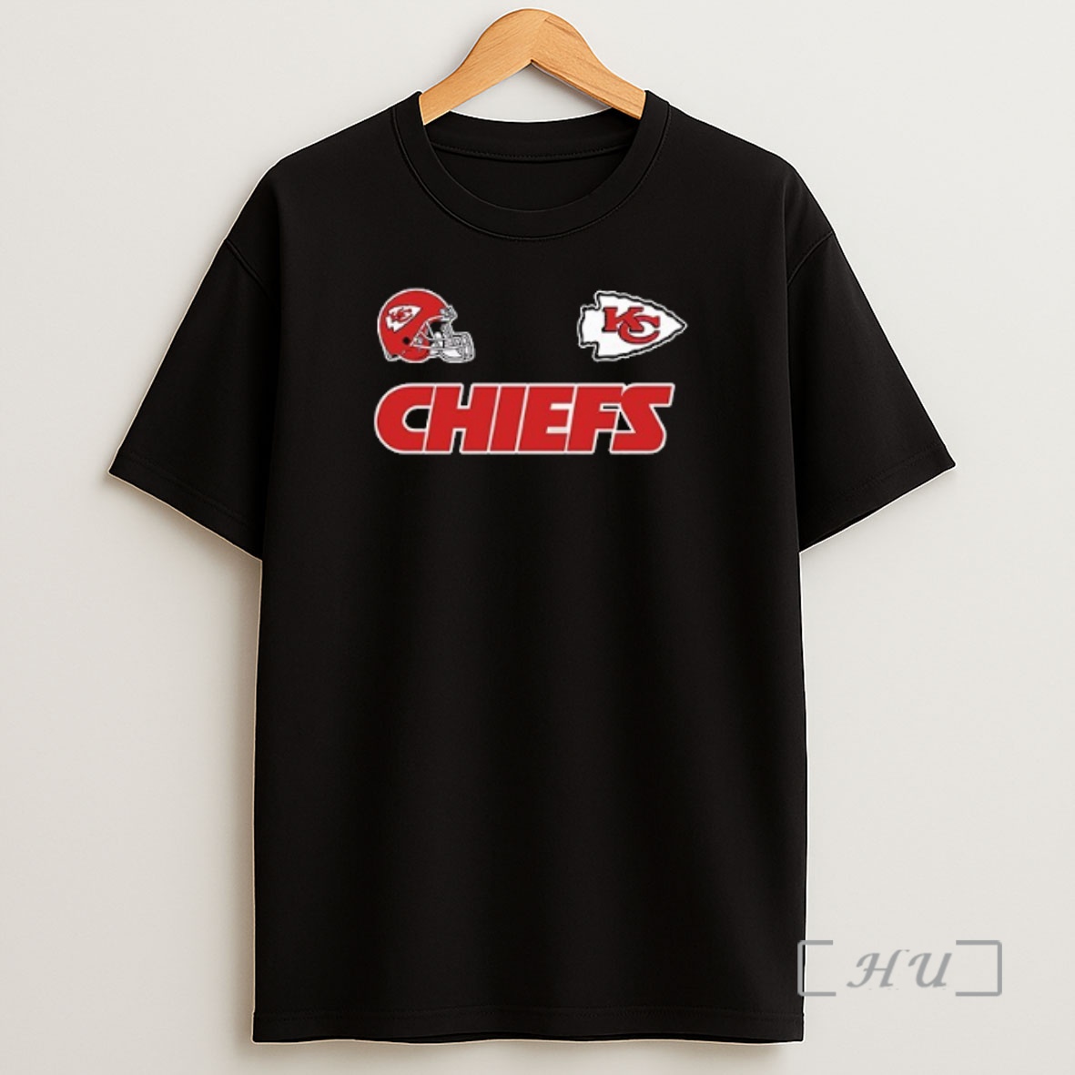 Officials Red White And Kansas City Chiefs Mascot Usa Flag Premium Shirt Sweatshirt Tee