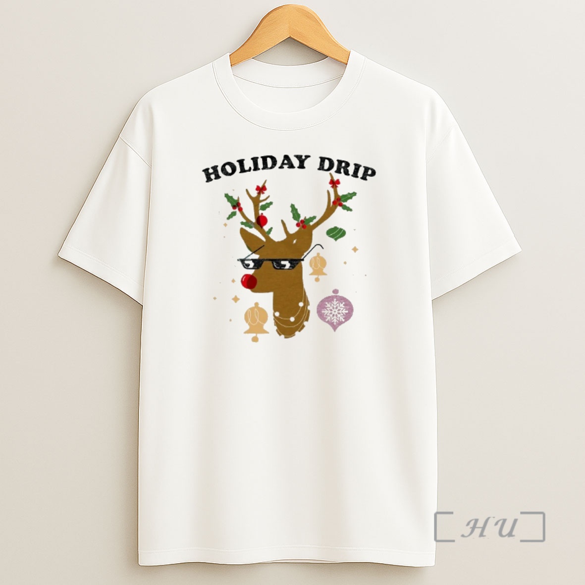 Officials Reindeer Holiday Drip Christmas Premium Shirt Sweatshirt Tee