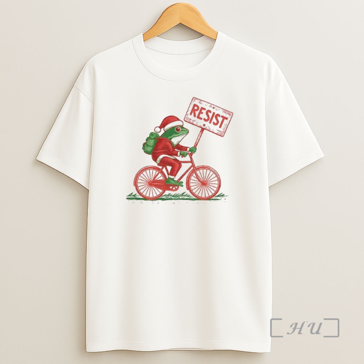 Officials Resist Frog Christmas I Stand With Frog Portland Frog Resistance Premium Shirt Sweatshirt Tee