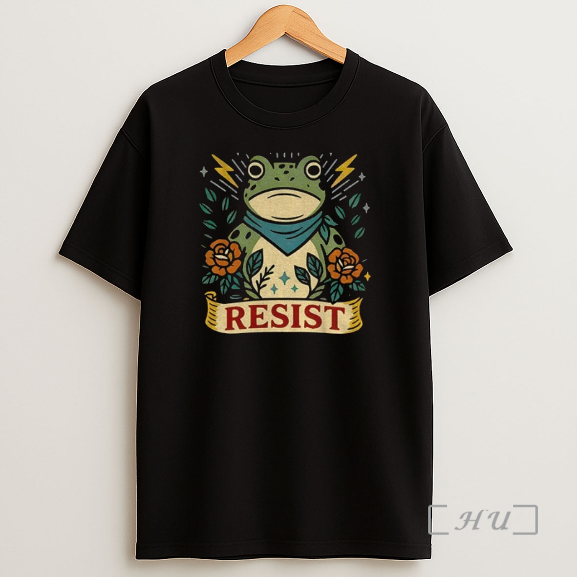 Officials Resist Portland Frog Protest Floral Premium Shirt Sweatshirt Tee