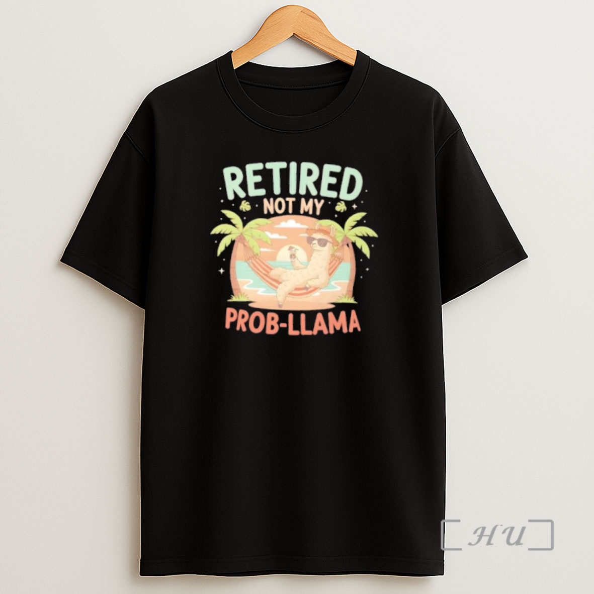 Officials Retired Not My Prob Llama Premium Shirt Sweatshirt Tee