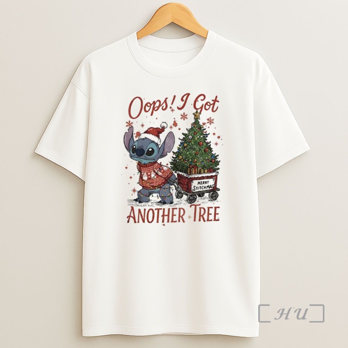 Officials Retro Stich Christmas Oops I Got Another Tree Merry Stitchmas Premium Shirt Sweatshirt Tee