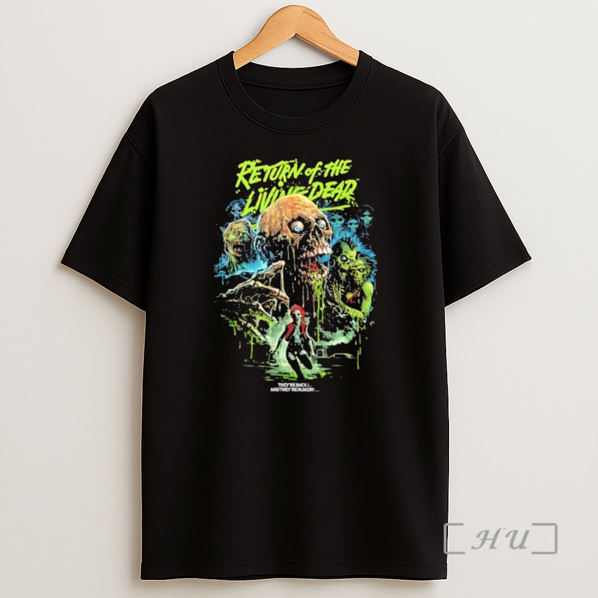 Officials Return Of The Living Dead Theyre Hungry Premium Shirt Sweatshirt Tee