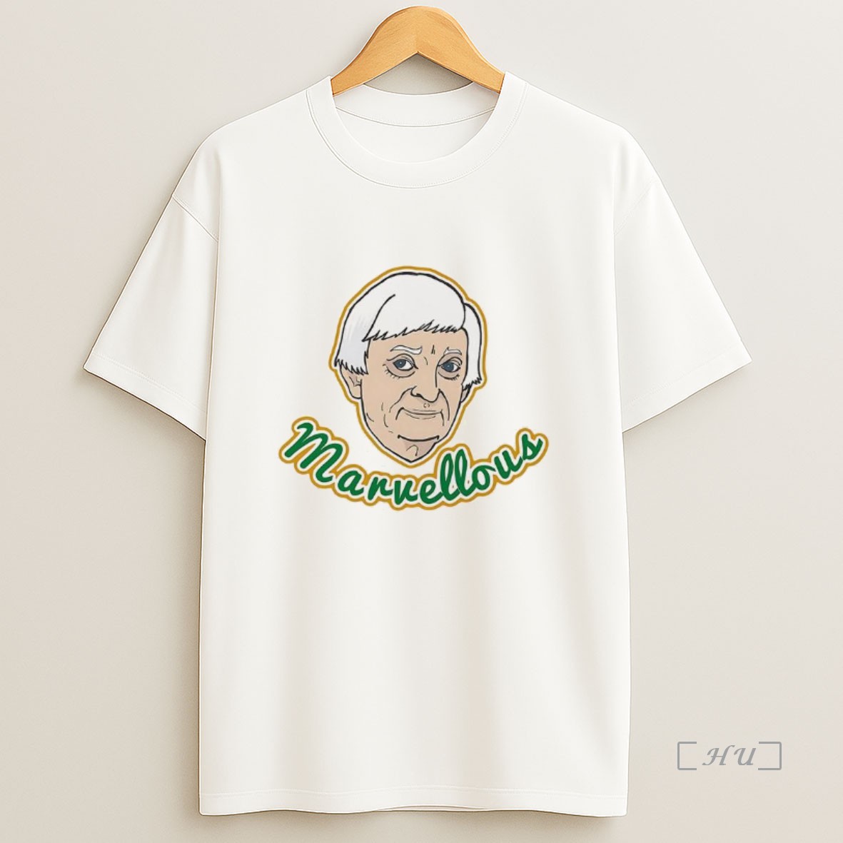 Officials Richie Benaud Marvellous Face Cartoon Premium Shirt Sweatshirt Tee