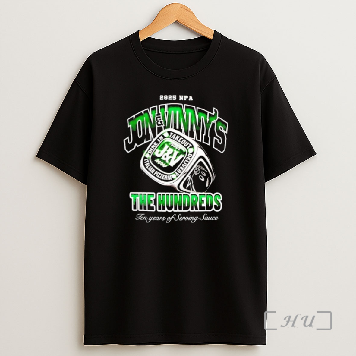 Officials Ring Of 2025 Npa Jv Jon Vinnys The Hundreds Ten Years Of Serving Sauce Premium Shirt Sweatshirt Tee