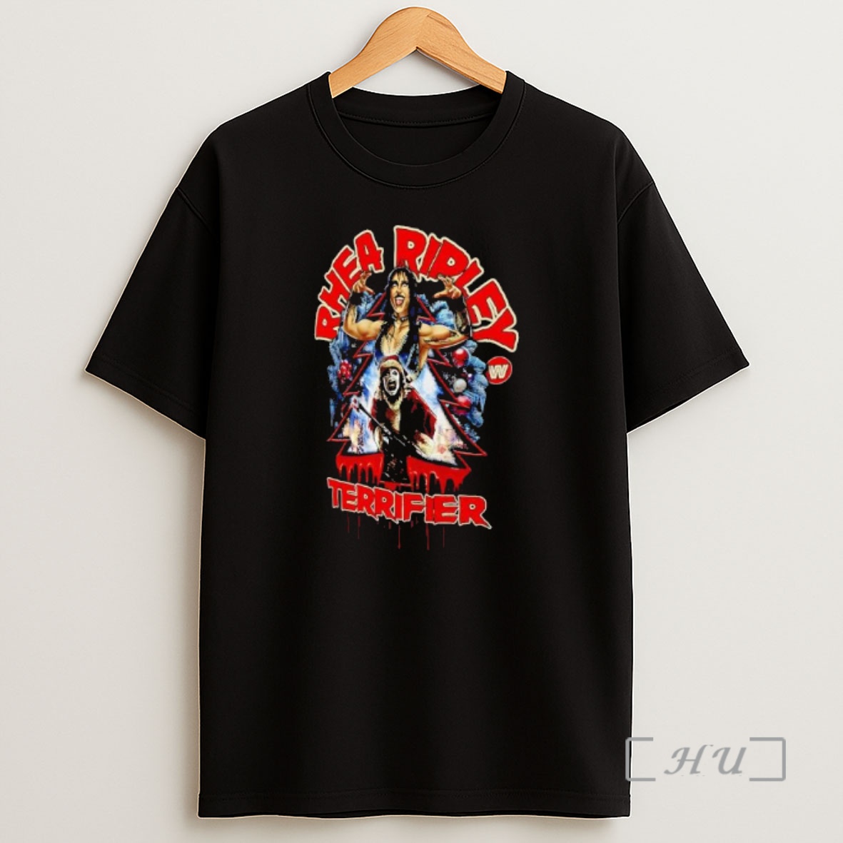 Officials Ripple Junction Terrifier Rhea Ripley Bloody Christmas Tree Premium Shirt Sweatshirt Tee