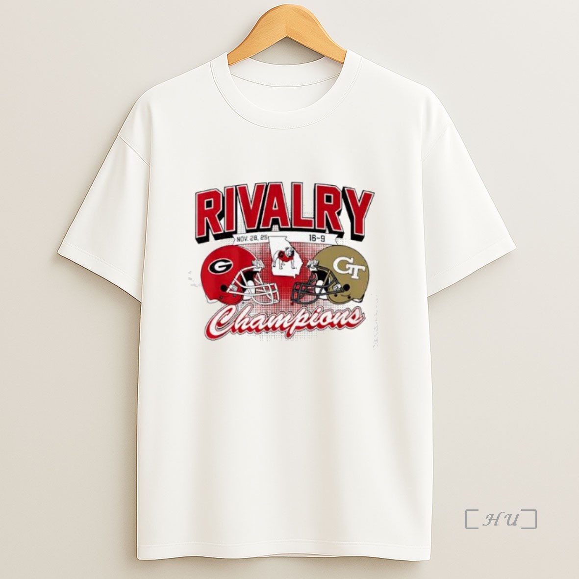 Officials Rivalry Winner 2025 Georgia Football Champions Helmets Premium Shirt Sweatshirt Tee 1