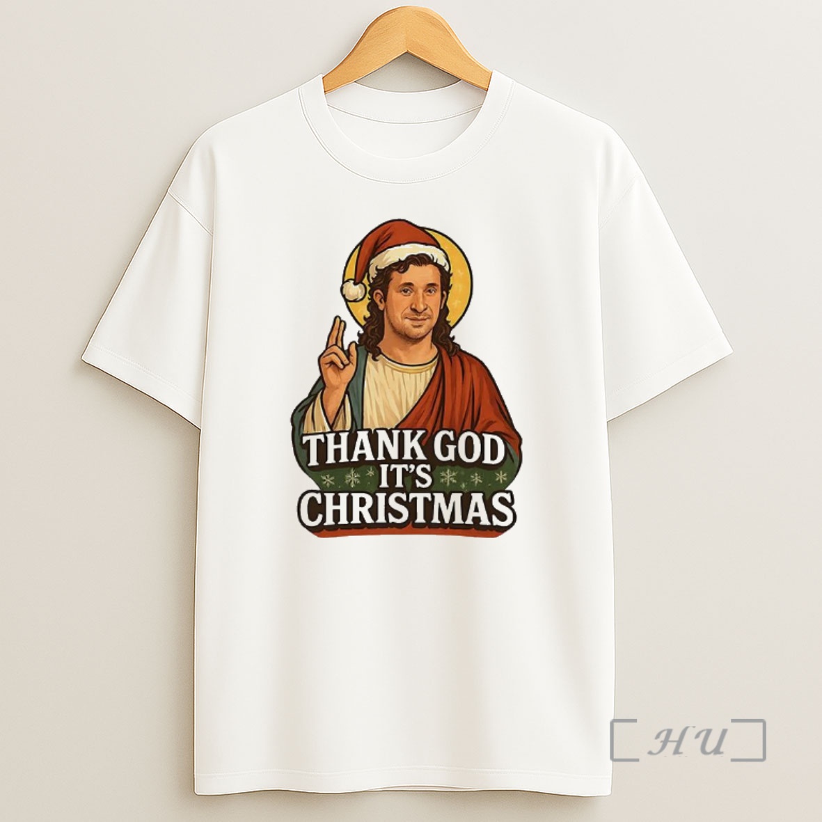 Officials Robbie Fowler Thank God Its Christmas Christian Parody Premium Shirt Sweatshirt Tee