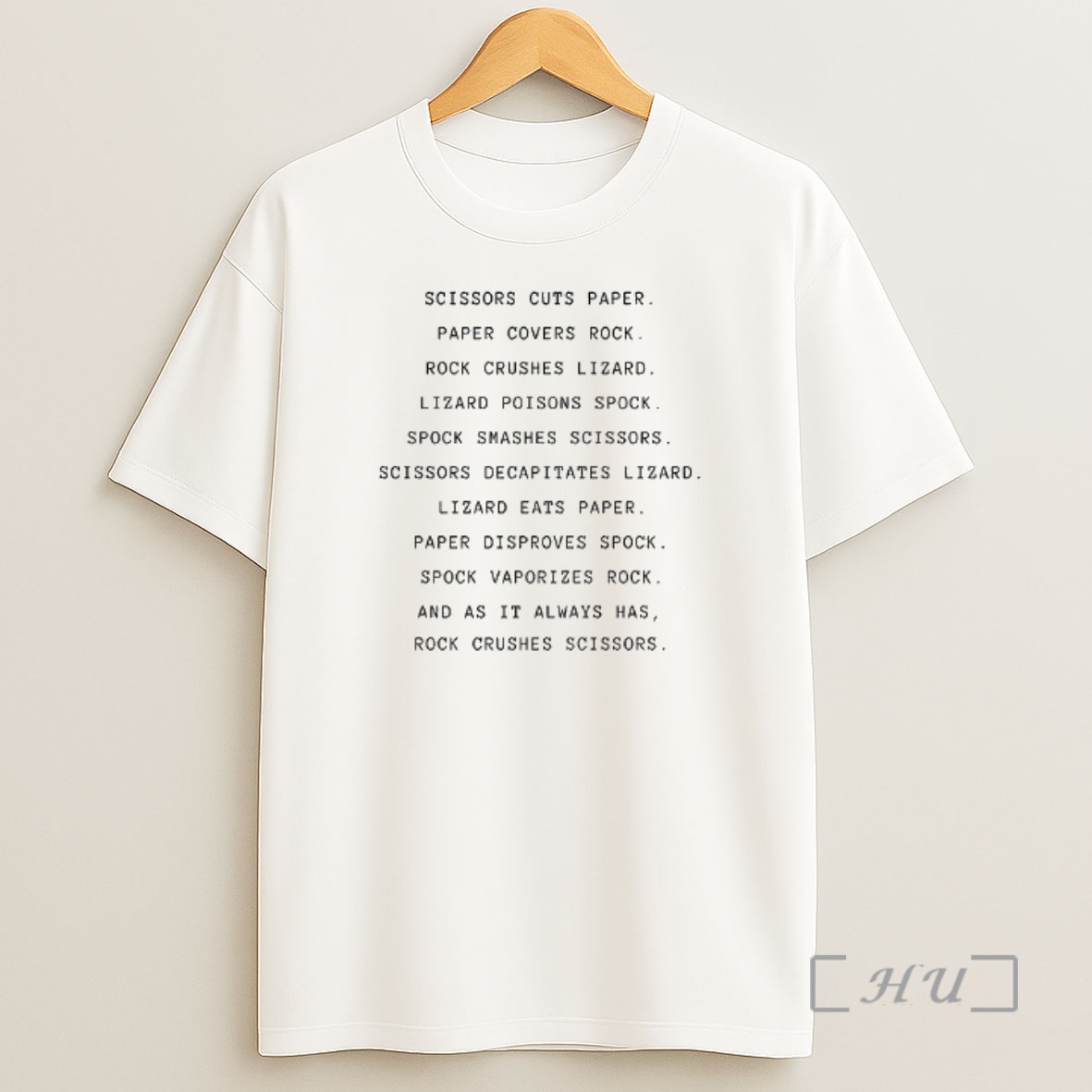 Officials Rock Paper Scissors Lizard Spok Big Bang Theory Premium Shirt Sweatshirt Tee