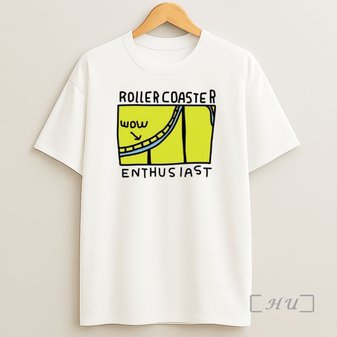 Officials Roller Coaster Enthusiasts Club Wow Graphic Premium Shirt Sweatshirt Tee