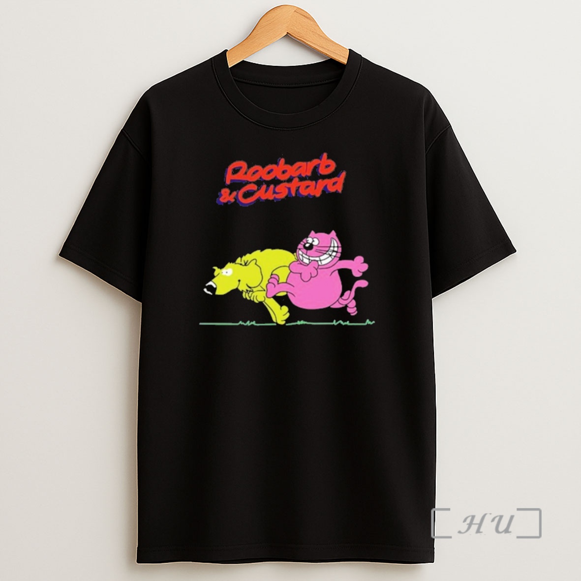 Officials Roobarb And Custard Mascot Premium Shirt Sweatshirt Tee
