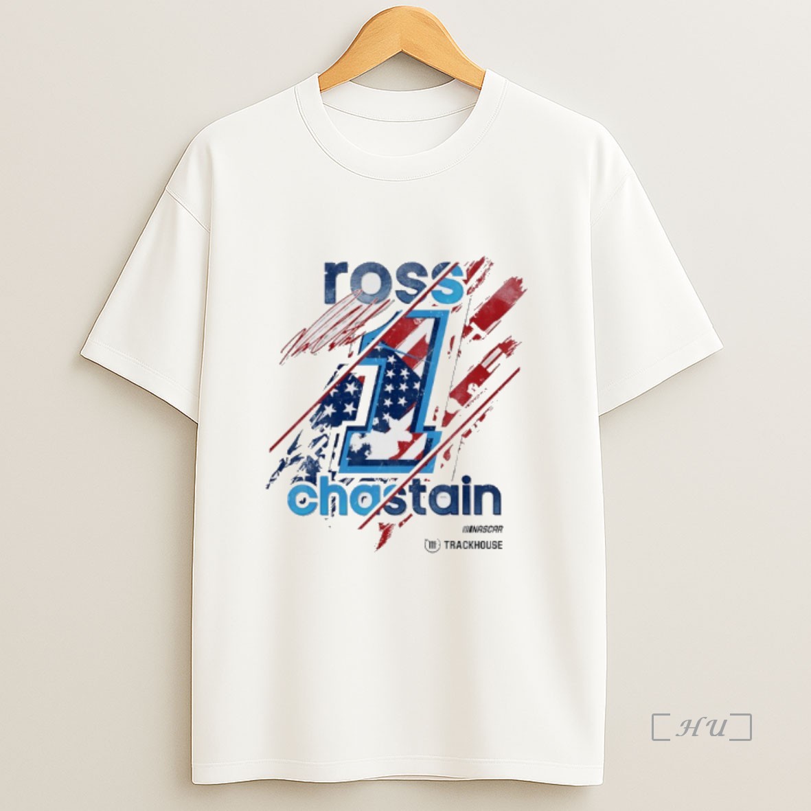 Officials Ross Chastain Trackhouse Racing Team 2026 Driver Flag Signature Premium Shirt Sweatshirt Tee