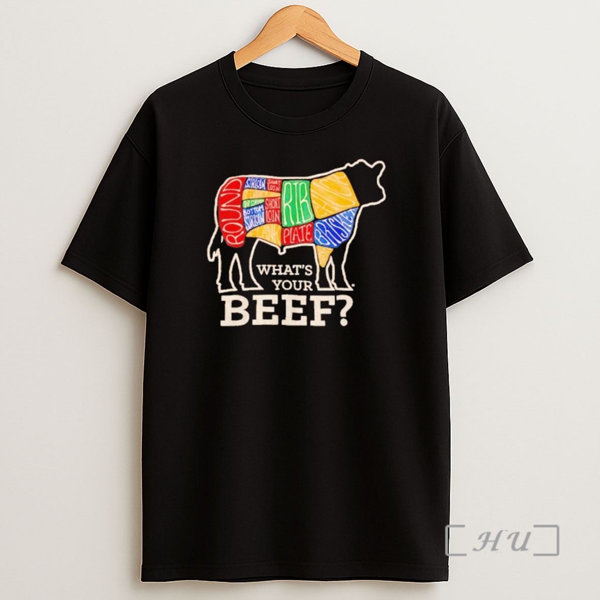 Officials Round Sirloin Plate Brisket Whats Your Beef Premium Shirt Sweatshirt Tee