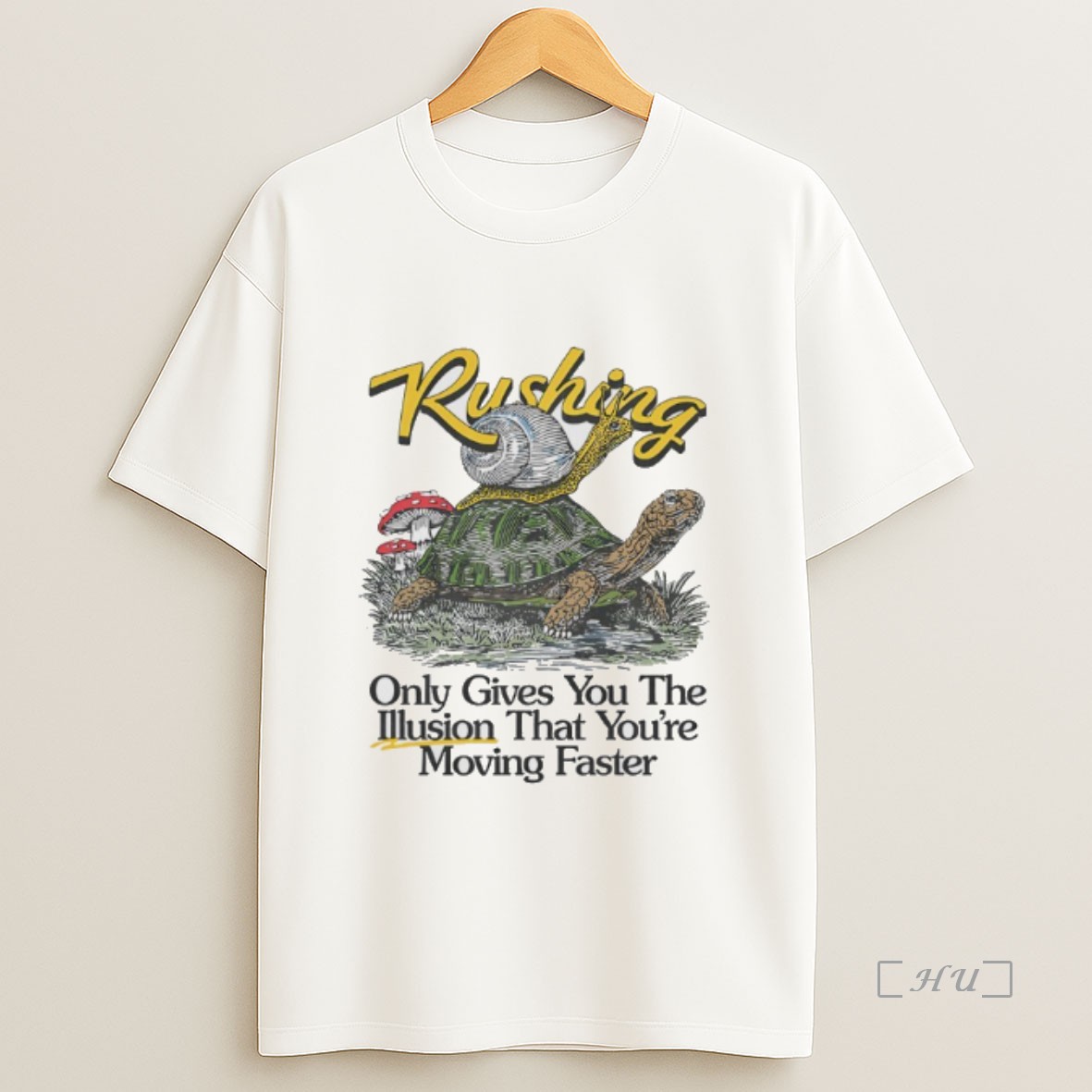 Officials Rushing Only Gives You The Illusion That Youre Moving Faster Premium Shirt Sweatshirt Tee