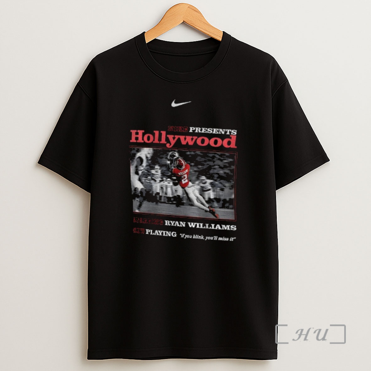 Officials Ryan Williams Nike Presents Hollywood Starring Ryan Williams Now Playing If You Blink Youll Miss It Premium Shirt Sweatshirt Tee
