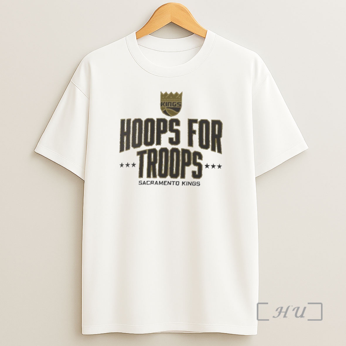 Officials Sacramento Kings Nba Hoops For Troops Premium Shirt Sweatshirt Tee
