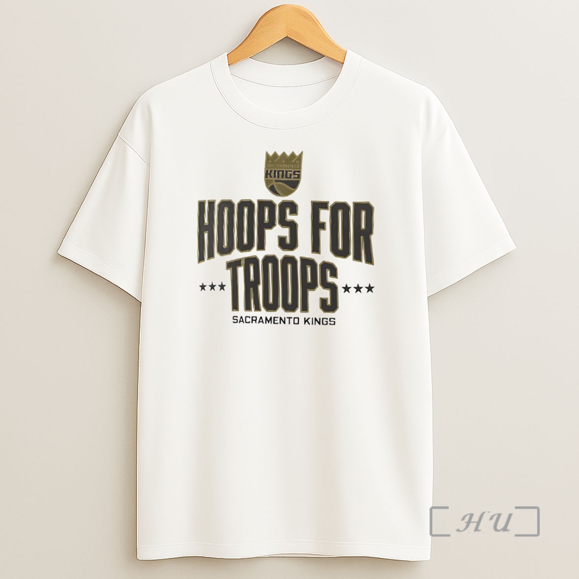 Officials Sacramento Kings Hoops For Troops Premium Shirt Sweatshirt Tee