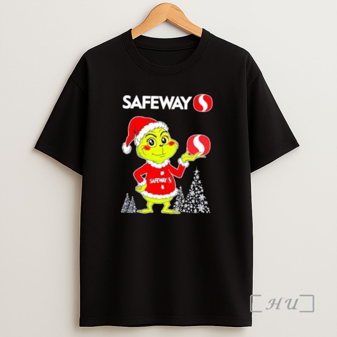 Officials Safeway And Grinchmas Christmas Tree Premium Shirt Sweatshirt Tee