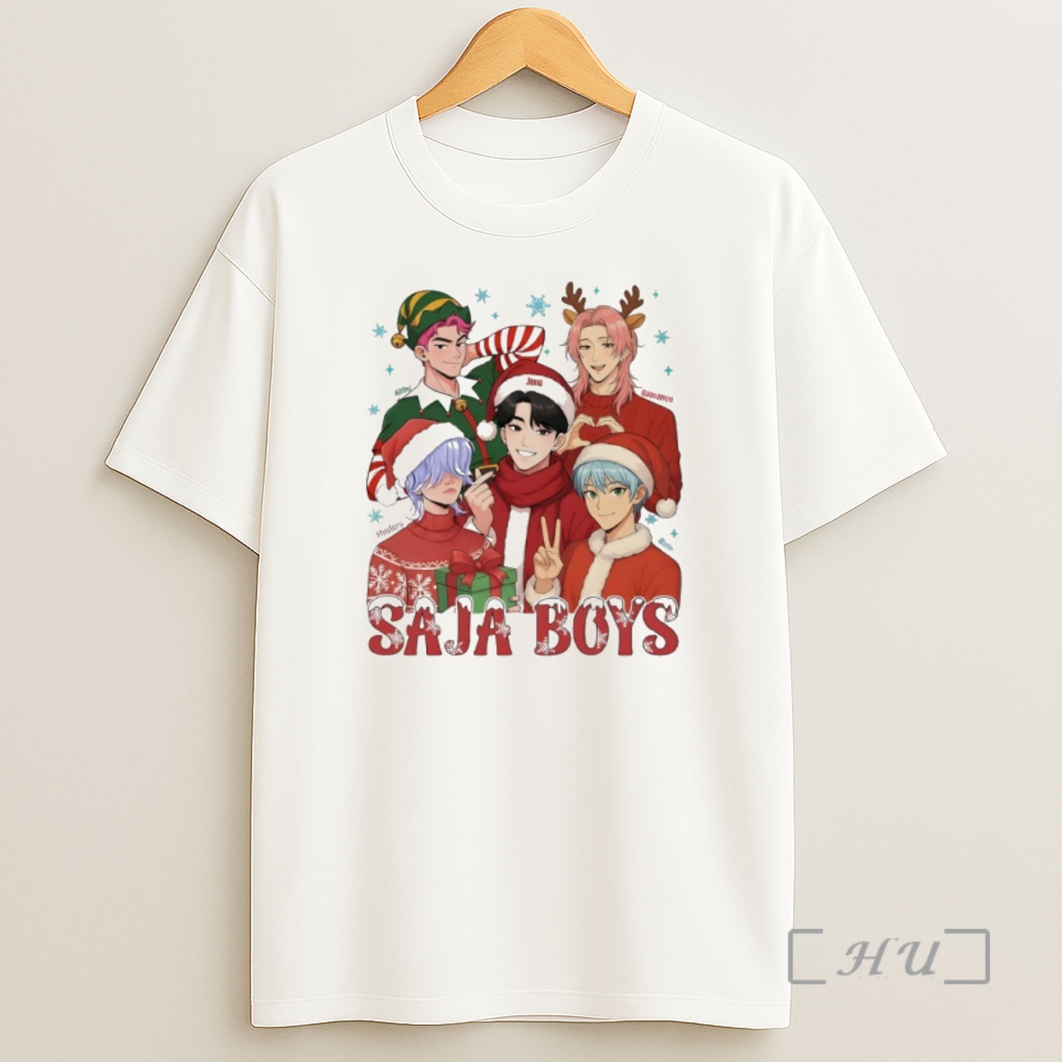 Officials Saja Boys Kpop Demon Hunters Christmas 2025 Premium Shirt Sweatshirt Tee