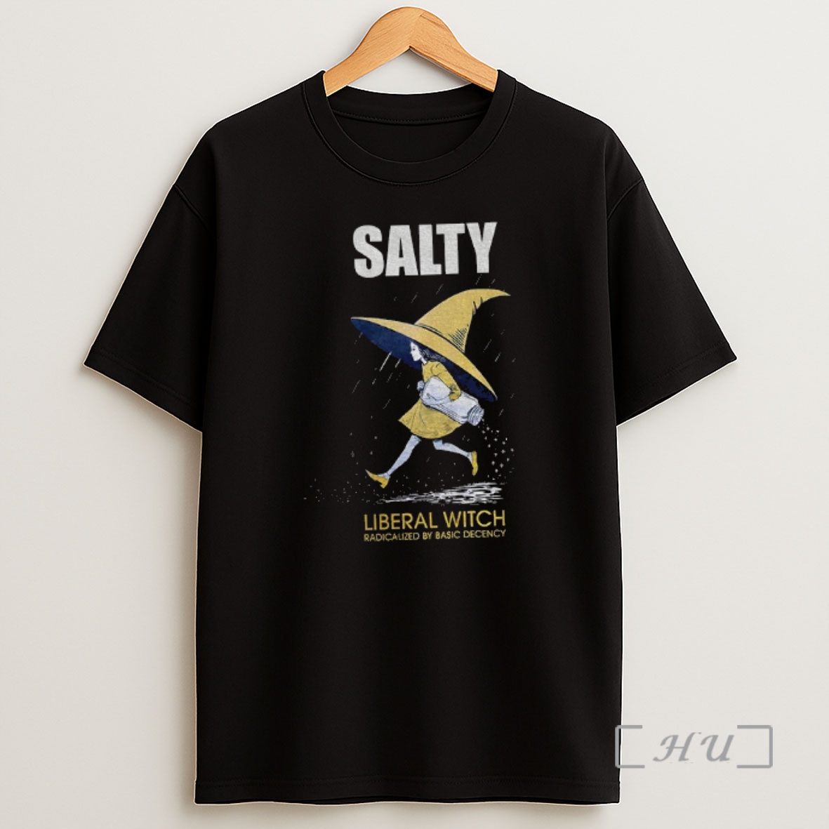 Officials Salty Liberal Witch Radicalized By Basic Decency Anti Trump Premium Shirt Sweatshirt Tee