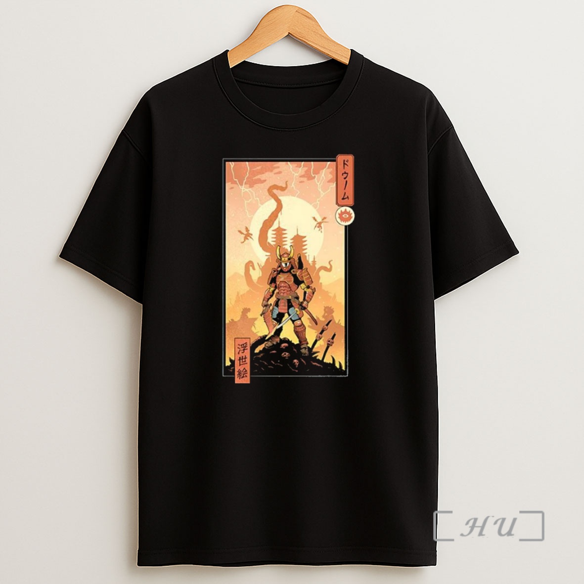 Officials Samurai Doom Video Game Ukiyo E Style Premium Shirt Sweatshirt Tee