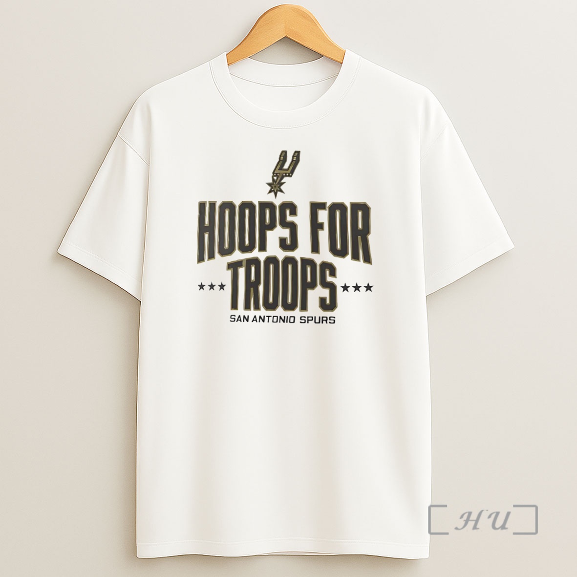 Officials San Antonio Spurs Hoops For Troops Premium Shirt Sweatshirt Tee