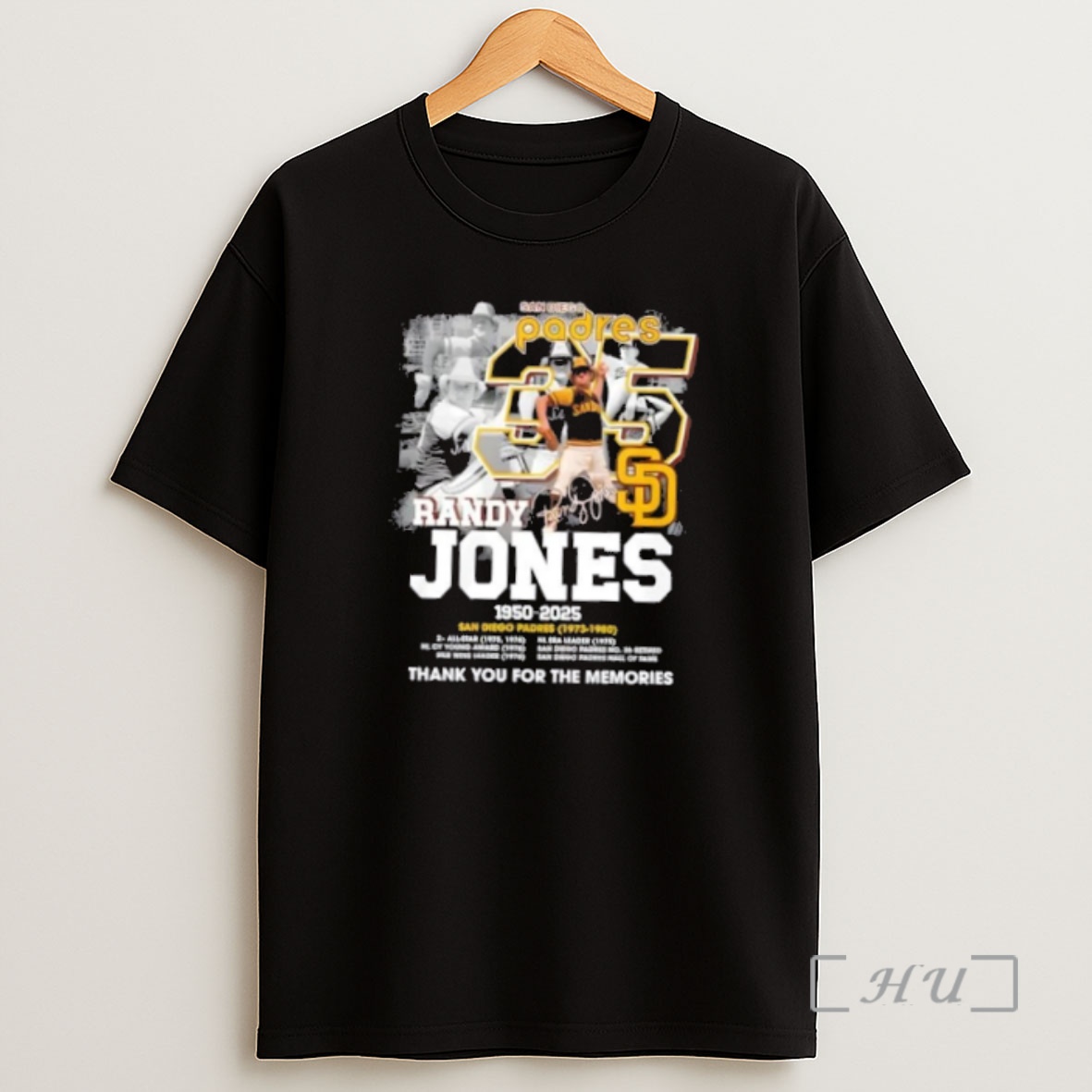 Officials San Diego Padres 35 Randy Jones 1950 2025 Thank You For The Memories Signature Premium Shirt Sweatshirt Tee