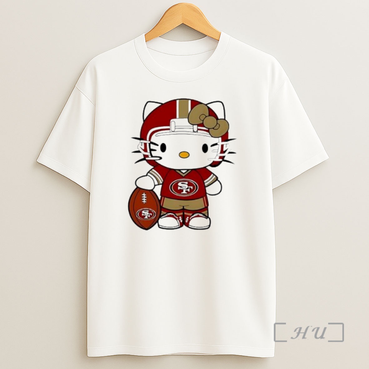 Officials San Francisco 49ers Hello Kitty 2025 Nfl Christmas Gameday Premium Shirt Sweatshirt Tee