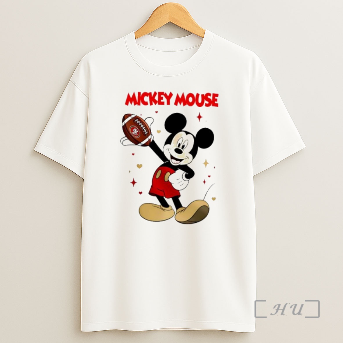 Officials San Francisco 49ers Mickey Mouse Player 2025 Premium Shirt Sweatshirt Tee