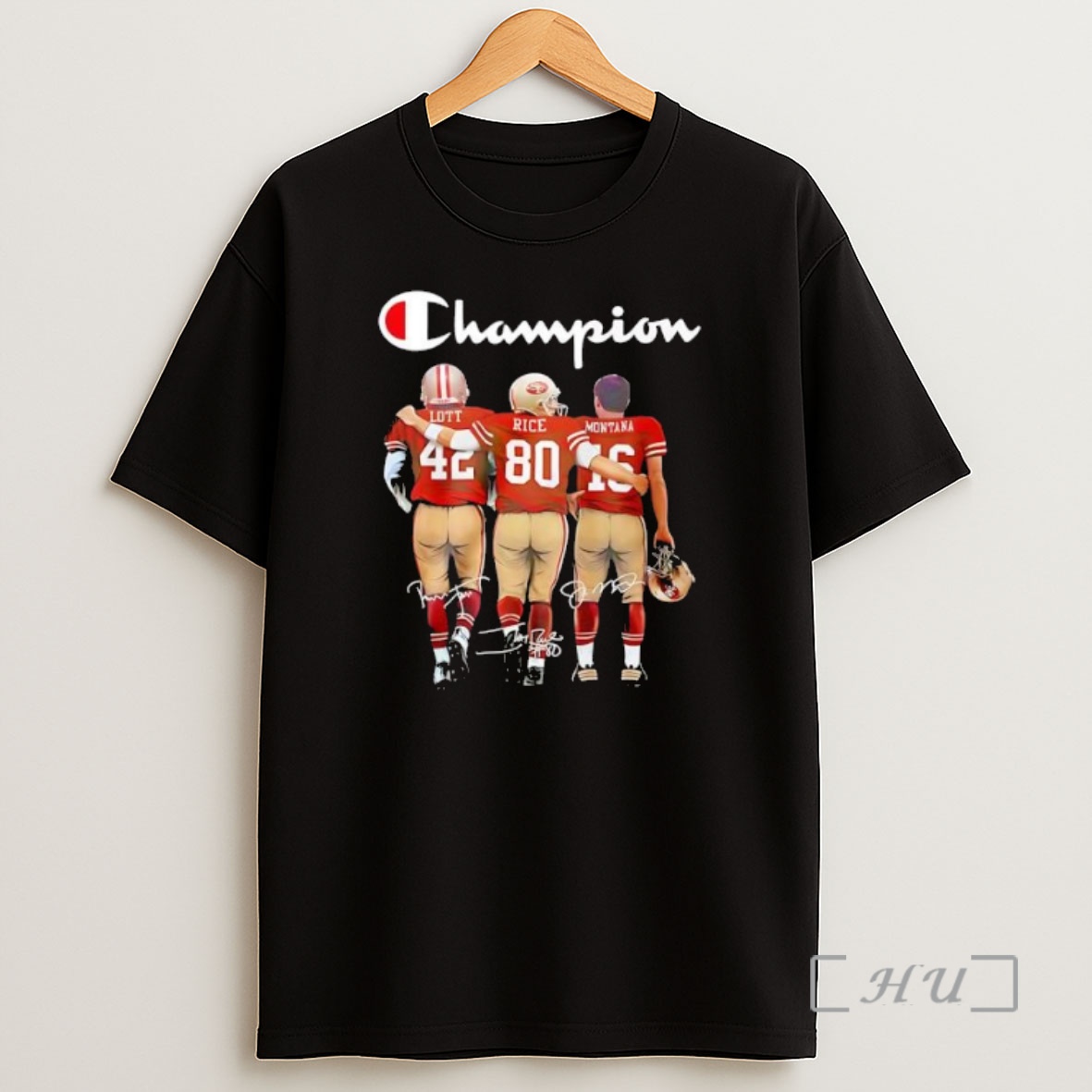 Officials San Francisco 49ers The Champions Lott Rice Montana 2025 Premium Shirt Sweatshirt Tee