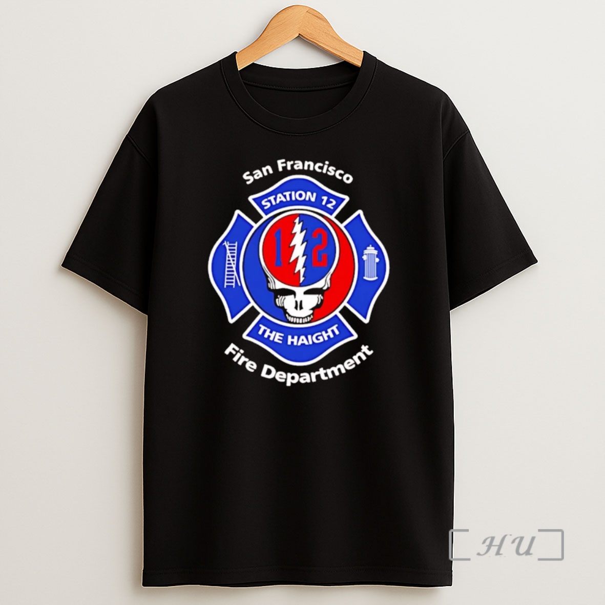 Officials San Francisco Fire Department Grateful Dead The Haight Premium Shirt Sweatshirt Tee