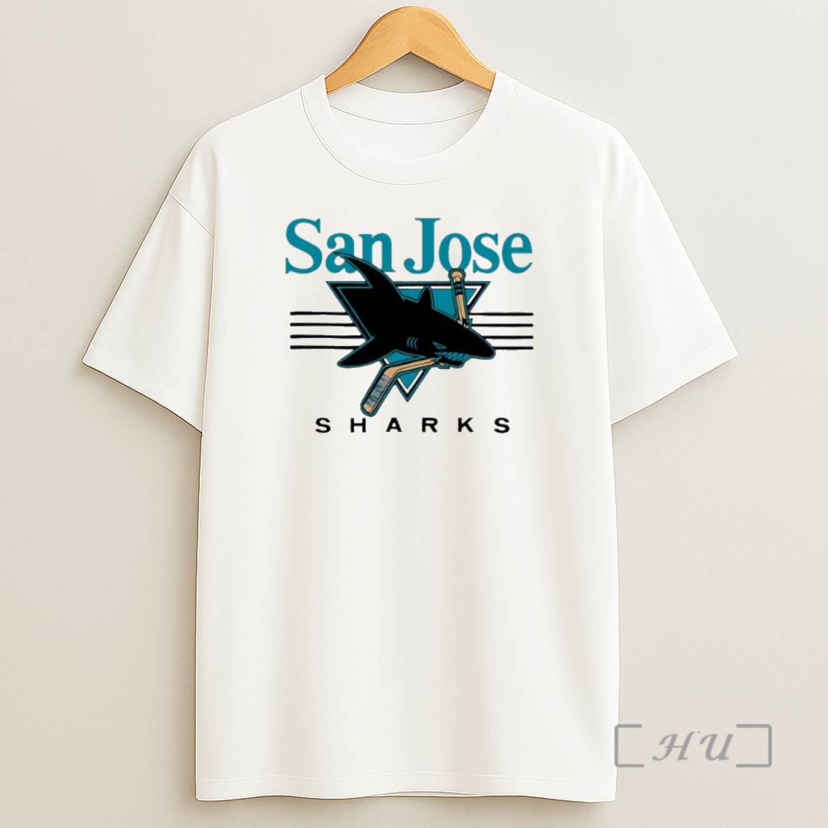 Officials San Jose Sharks Homage Heritage Retro Stripe Comfy Premium Shirt Sweatshirt Tee