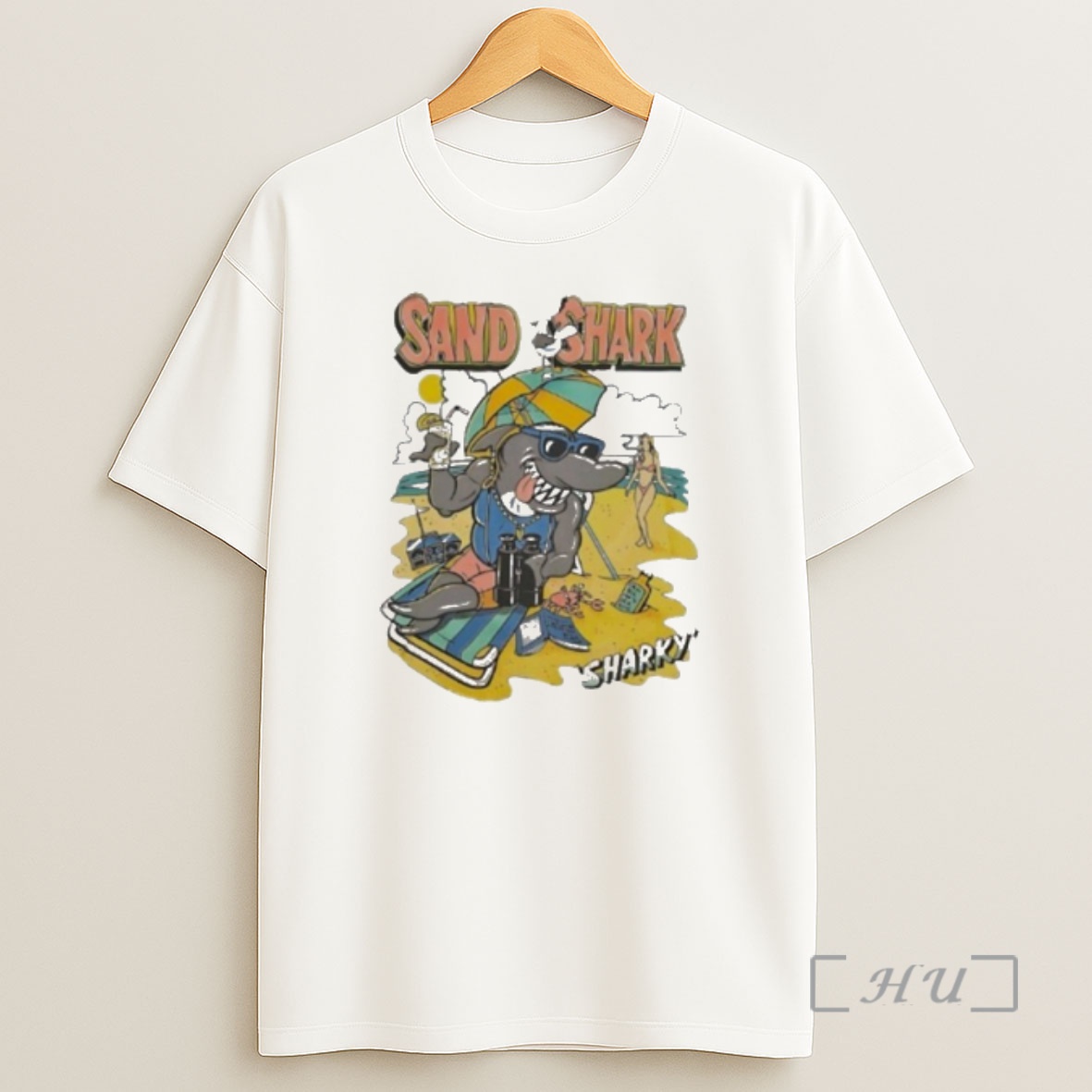 Officials Sand Shark Sharky Vintage Premium Shirt Sweatshirt Tee
