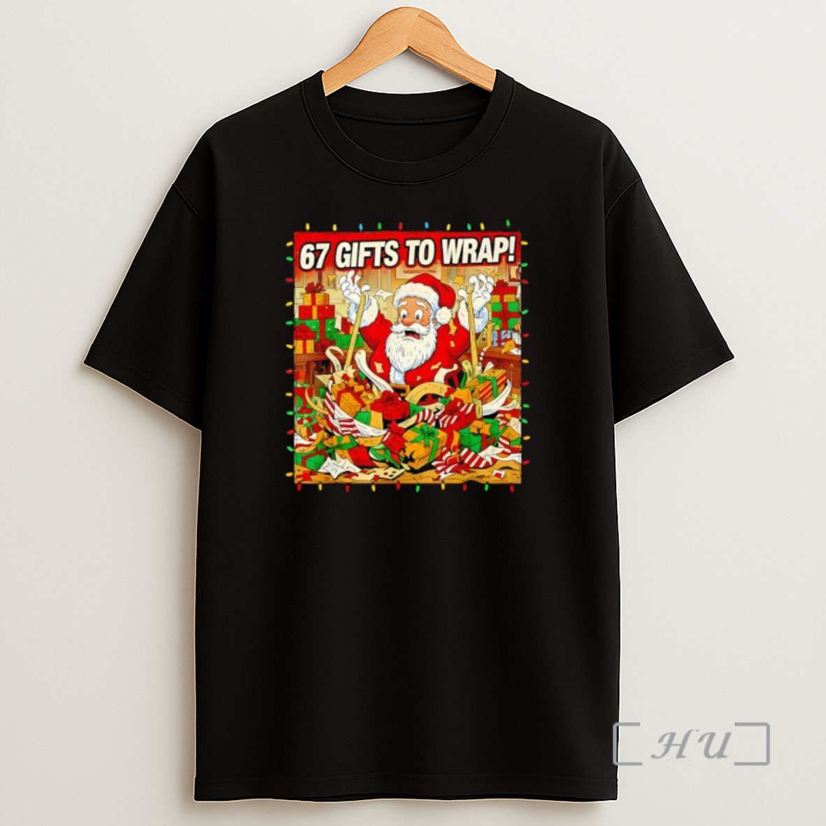 Officials Santa 67 Gifts To Wrap Christmas Premium Shirt Sweatshirt Tee