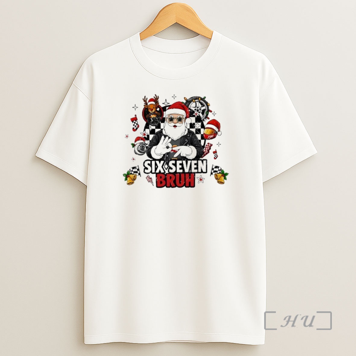 Officials Santa Bruh Six Seven 6 7 Christmas Hip Hop Premium Shirt Sweatshirt Tee